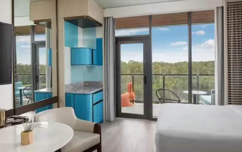 Partial Nature View 2 Qn Guestroom Balcony, View Partial Nature View 2 Qn Guestroom Balcony, View