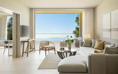 Deluxe One Bedroom Bungalow Suite Balcony Sea Front View Deluxe One Bedroom Bungalow Suite Balcony Sea Front View