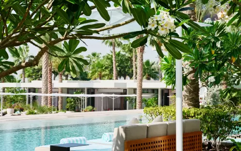 Nobu by the beach, Floating daybed Nobu by the beach, Floating daybed