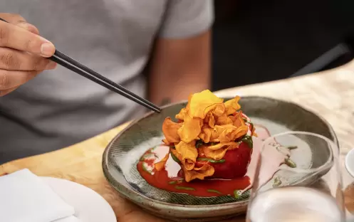 Nobu by the beach, SpicyTunaPiquilloceviche Nobu by the beach, SpicyTunaPiquilloceviche