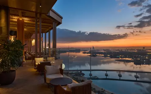 Atlantis the palm - Nobu_Sunset Atlantis the palm - Nobu_Sunset