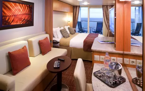 Celebrity Cruises, Celebrity Solstice, Veranda Stateroom, Copyrights - CEL Celebrity Cruises, Celebrity Solstice, Veranda Stateroom, Copyrights - CEL