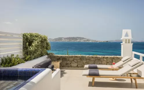 Junior Suite with plunge pool terrace 1 Junior Suite with plunge pool terrace 1