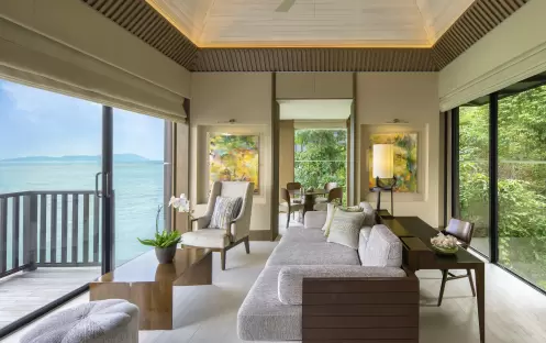 Ocean Front Villa Living Room Ocean Front Villa Living Room