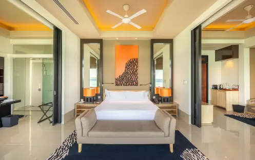 Angsana Velavaru_InOcean Pool Villa_Interior_Bedroom Angsana Velavaru_InOcean Pool Villa_Interior_Bedroom