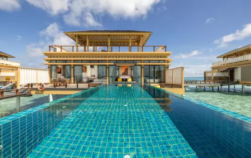 Angsana Velavaru_Deluxe InOcean Two Bedroom Pool Villa_Exterior_Pool Angsana Velavaru_Deluxe InOcean Two Bedroom Pool Villa_Exterior_Pool