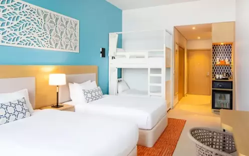 Centara Mirage Beach Resort Dubai - Mirage Family Room with Bunk Beds Centara Mirage Beach Resort Dubai - Mirage Family Room with Bunk Beds