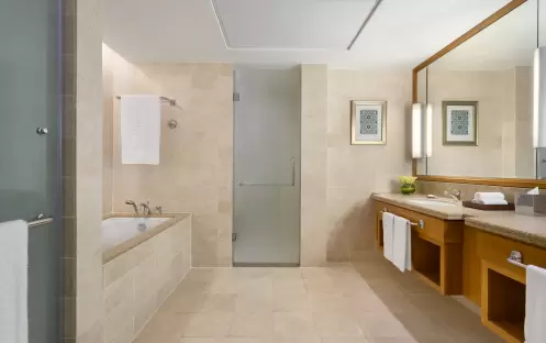 SHANGRI LA AL WAHA - Speciality Suite Bathroom SHANGRI LA AL WAHA - Speciality Suite Bathroom
