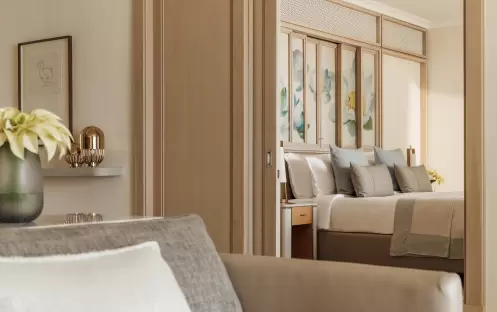 One&Only Le Saint Géran - Three Bedroom Beach Front Balcony Suite_LivingBedroom One&Only Le Saint Géran - Three Bedroom Beach Front Balcony Suite_LivingBedroom