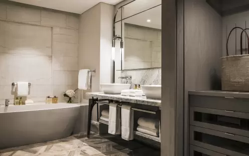 One&Only Le Saint Géran - Beach Front Junior Suite Bathroom One&Only Le Saint Géran - Beach Front Junior Suite Bathroom