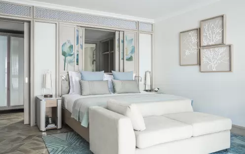 One&Only Le Saint Géran - Beach Front Junior Suite Bedroom One&Only Le Saint Géran - Beach Front Junior Suite Bedroom