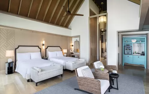 3. Two-Bedroom Beach Villa_Two Queen Bedded Bedroom 3. Two-Bedroom Beach Villa_Two Queen Bedded Bedroom