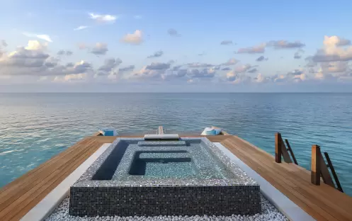 4. Three-Bedroom Overwater Villa_Jacuzzi 4. Three-Bedroom Overwater Villa_Jacuzzi