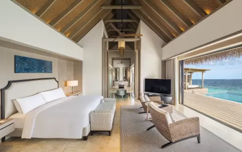7. Three Bedroom Overwater Villa_Third Bedroom 7. Three Bedroom Overwater Villa_Third Bedroom