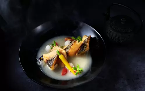 Atlantis the palm - Hakkasan_galicianwildseabass Atlantis the palm - Hakkasan_galicianwildseabass