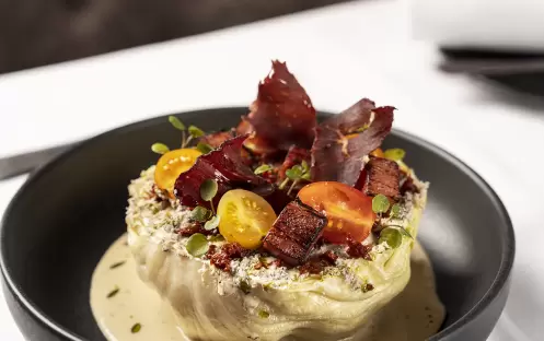 Atlantis The Palm - Seafire Steakhouse_babywedgesalad Atlantis The Palm - Seafire Steakhouse_babywedgesalad