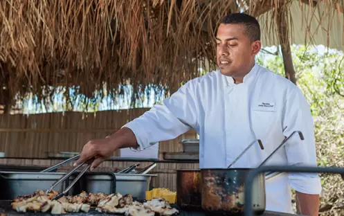 The beach restaurant The beach restaurant