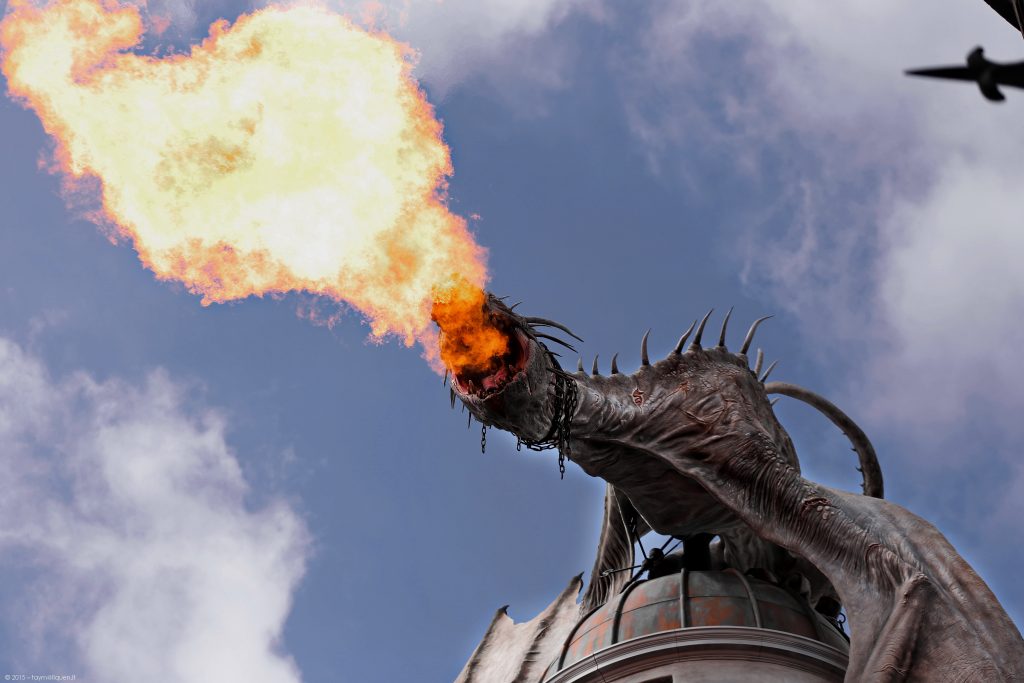 Escape from Gringotts ride