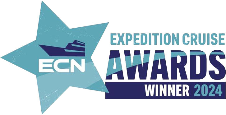 Expedition Cruise Awards Winner 2024 trophy or badge